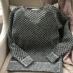 Anthropologie Two-Tone Sweater - XS - Sparrow